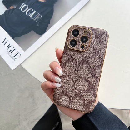 Coa Leather iPhone Case