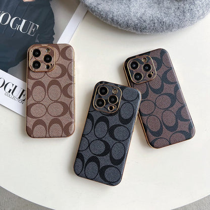 Coa Leather iPhone Case