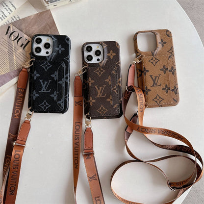Lou Card Bag Crossbody Classic iPhone Case