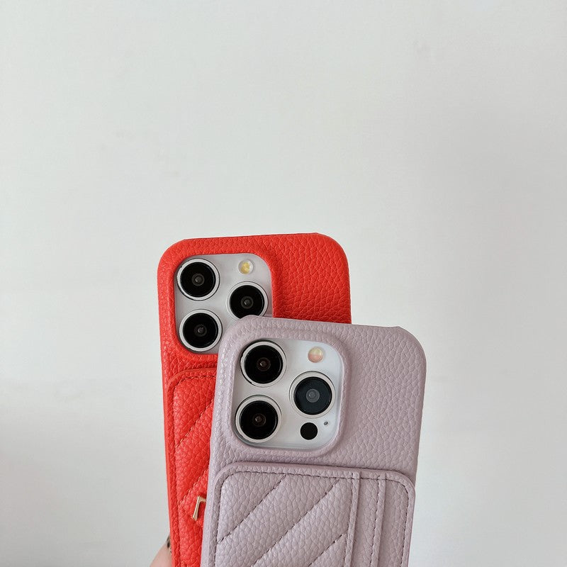 Saint Card Bag Color кожа iPhone корпус