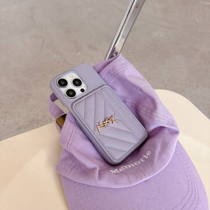 Saint Card Bag Color кожа iPhone корпус