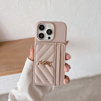 Saint Card Bag Color кожа iPhone корпус