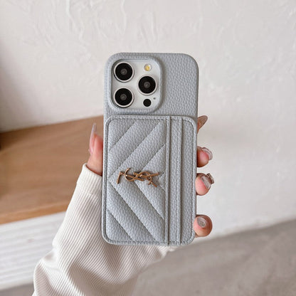 Saint Card Bag Color кожа iPhone корпус