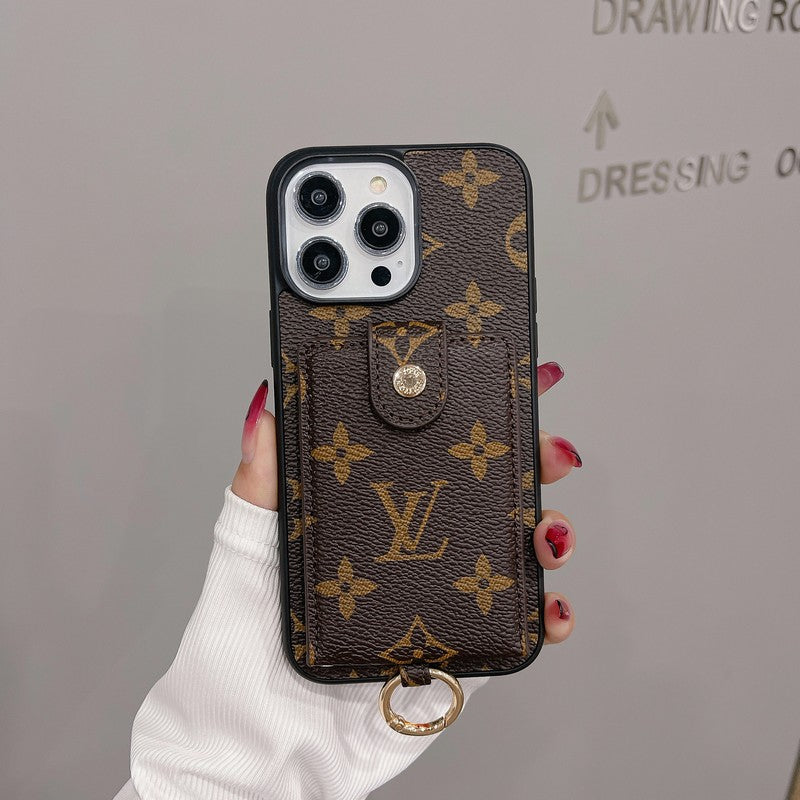 Lou Card Bag Classic Color iPhone Case
