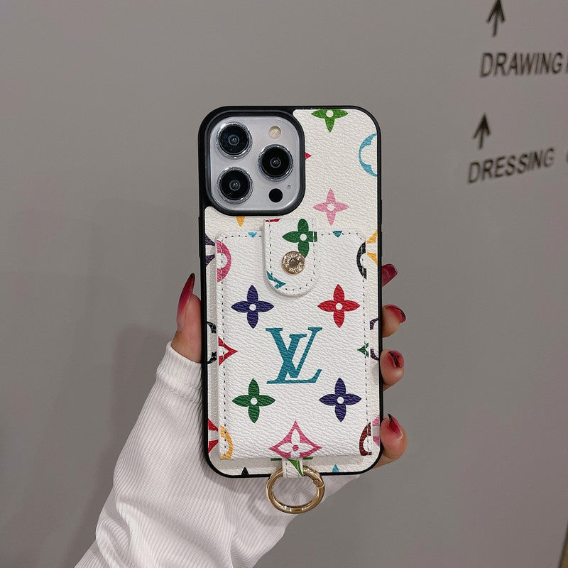 Lou Card Bag Classic Color iPhone Case