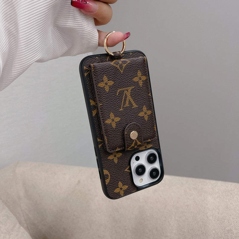 Lou Card Bag Classic Color iPhone Case