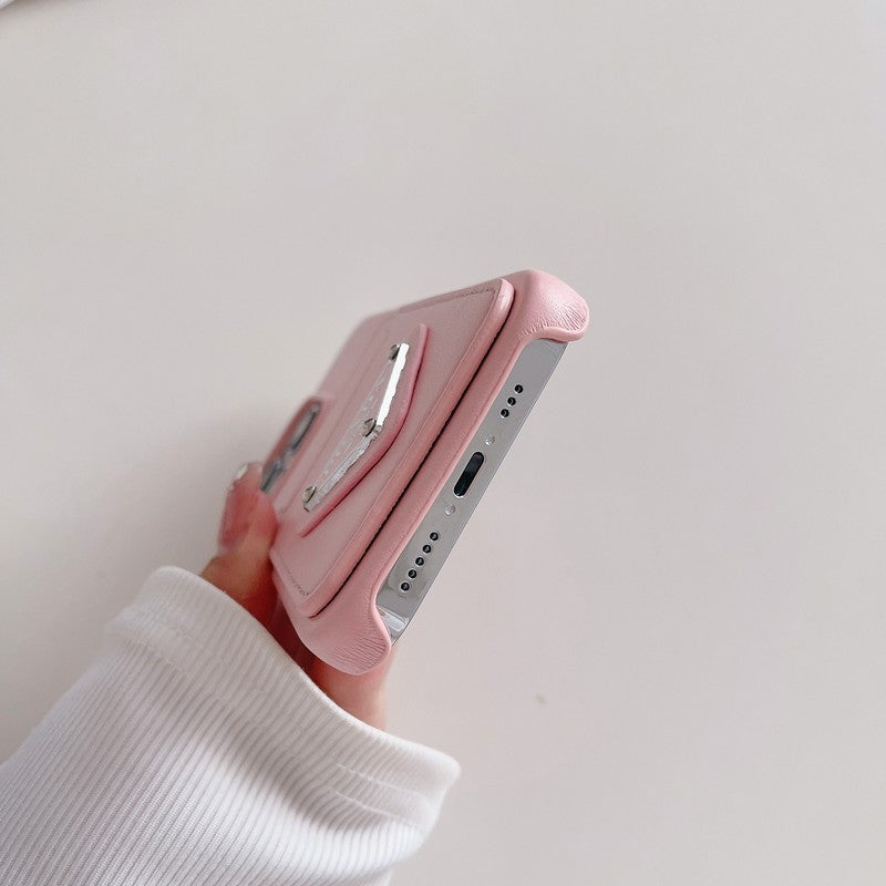 Custodia per iPhone 16 porta carte Pra