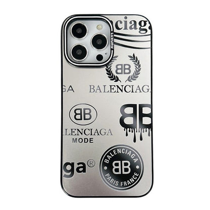 BB Black & Silver iPhone Case