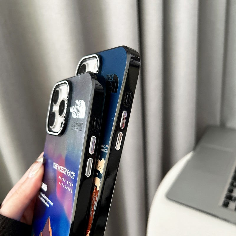 TNFace Mountains iPhone Case