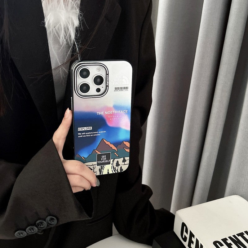 TNFace Mountains iPhone Case