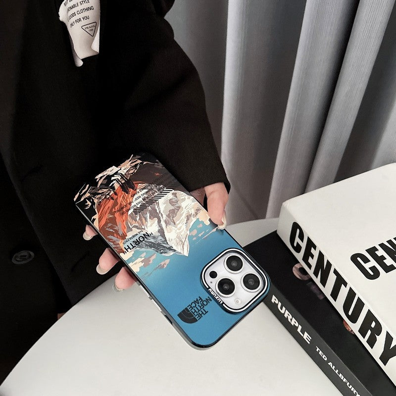 TNFace Mountains iPhone Case