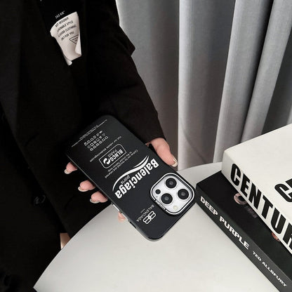 BB Black iPhone Case