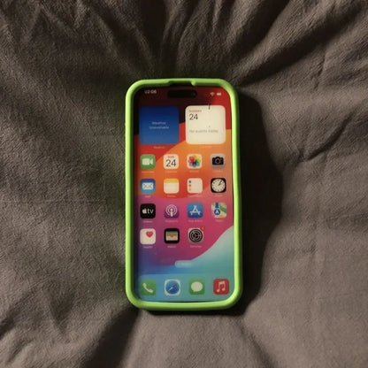 Leuke cartoon Labubu Zimomo siliconen met standaard | Bruin/roze - iPhone-hoesje