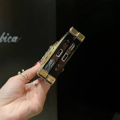 Samsung Galaxy Z Flip6/5/4/3 5G Quadratische Hülle „Passion Ring“