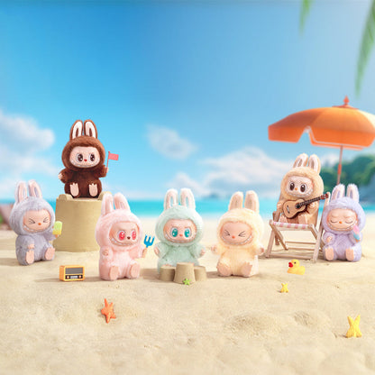 Pop Mart The Monsters Labubu Have a Seat Series - Pandantiv de pluș cu față de vinil (cutie oarbă)