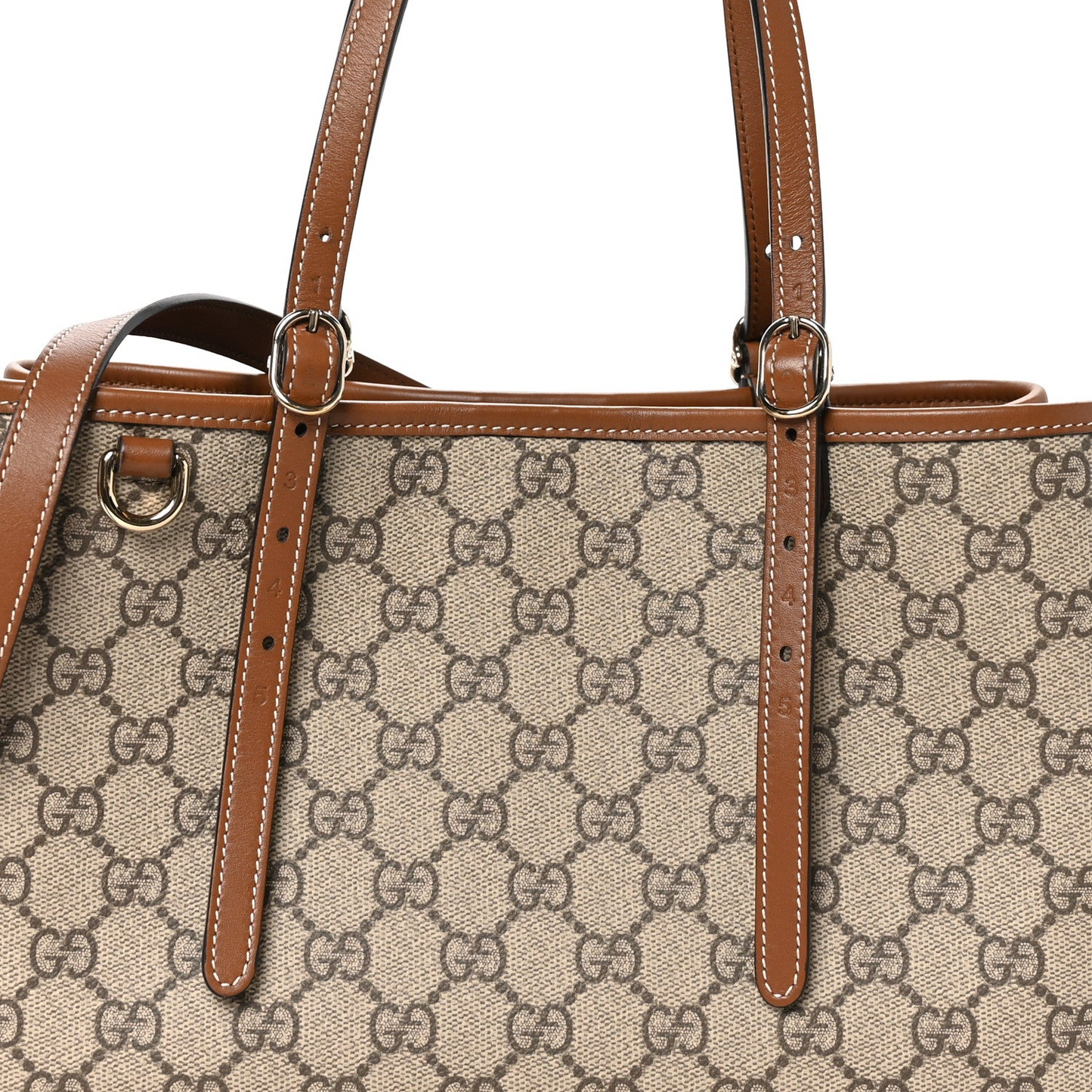 Classic Monogram Emblem Maxi Tote Bag Beige