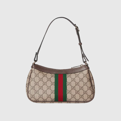 Canvas Patterned Shoulder Bag