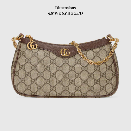 Canvas Patterned Shoulder Bag