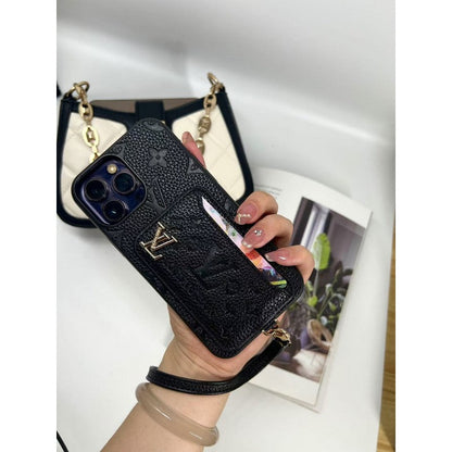 Lou Four Colors Card Bag Bag Iphone Case