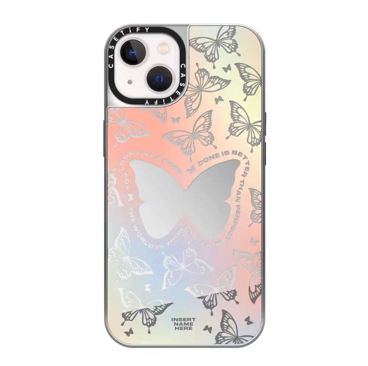 "CASETIFY" Fantasy Color Butterfly IPHONE TOK