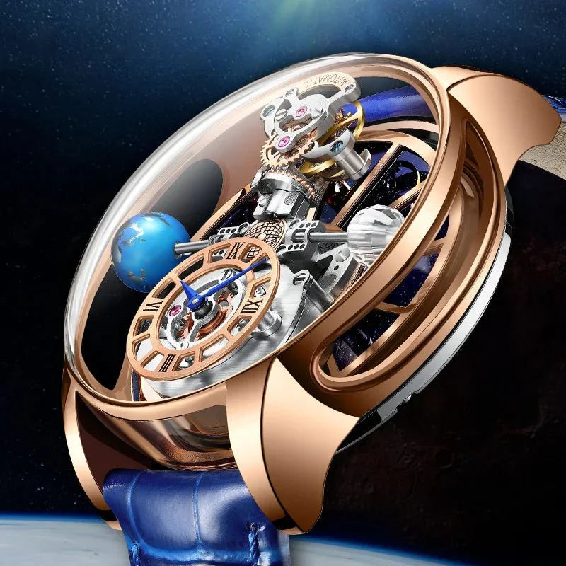 Πολυτελές ρολόι Galactic Pioneer Chronograph Tourbillon