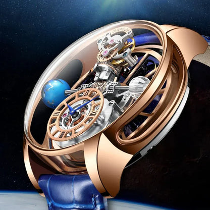 Πολυτελές ρολόι Galactic Pioneer Chronograph Tourbillon
