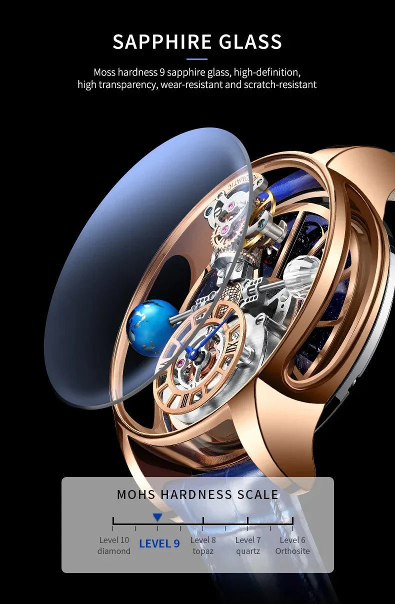 Πολυτελές ρολόι Galactic Pioneer Chronograph Tourbillon