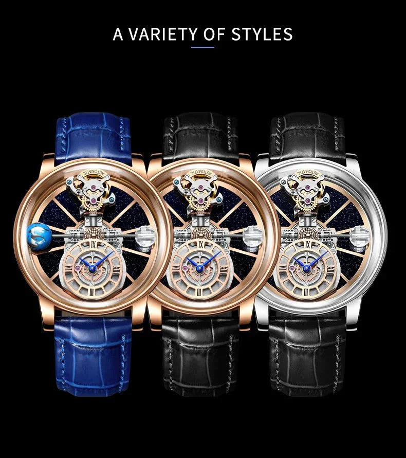 Πολυτελές ρολόι Galactic Pioneer Chronograph Tourbillon