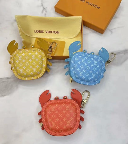 L- Designed Zippered Earphone Storage Pendant