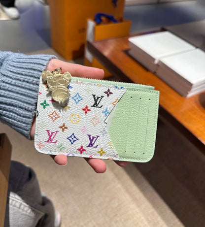 L--インスパイアされたカードホルダーウォレット：シック & 機能的！