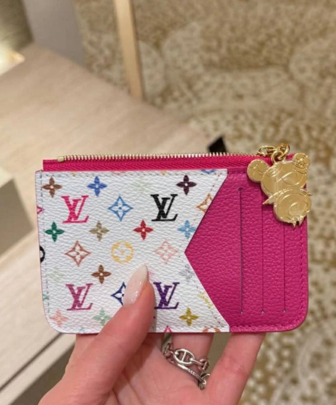 L--インスパイアされたカードホルダーウォレット：シック & 機能的！