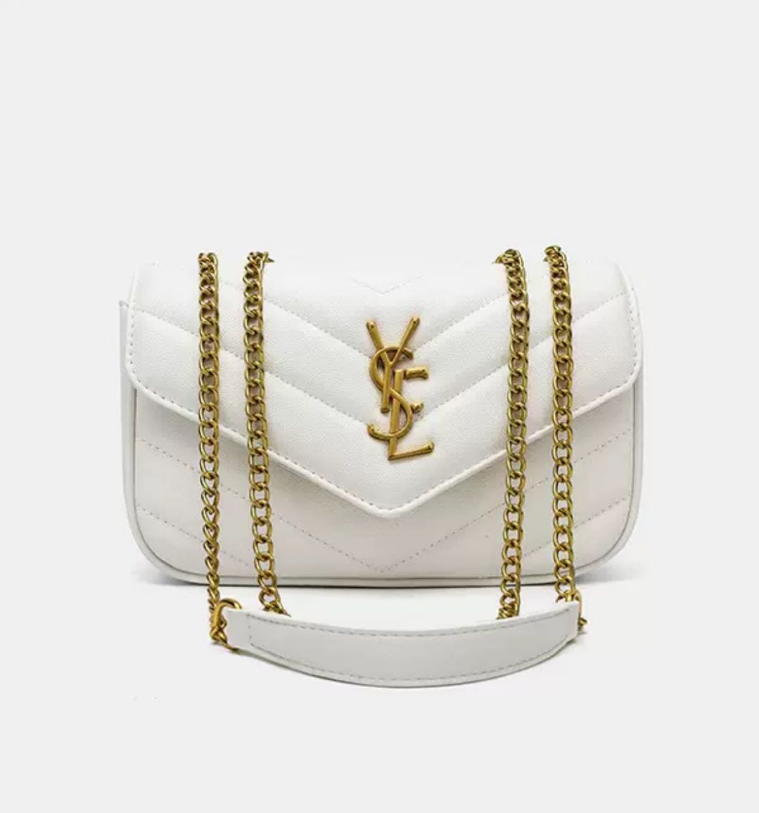 L-Y レザー ミニ チェーン 調節可能なハンドバッグ ウォレット