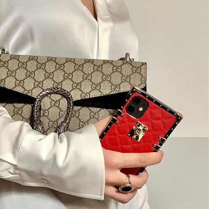 삼성 케이스 "빨간 가죽"