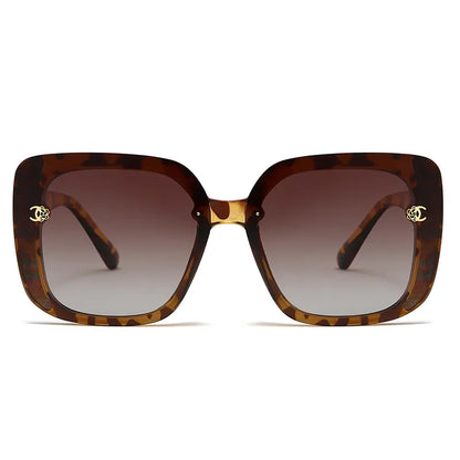 Óculos de sol polarizados HD de luxo personalizados para mulheres - Proteção UV para dirigir e viajar