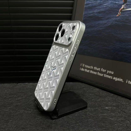 G-Y Stylish Embossed Texture Case for iPhone