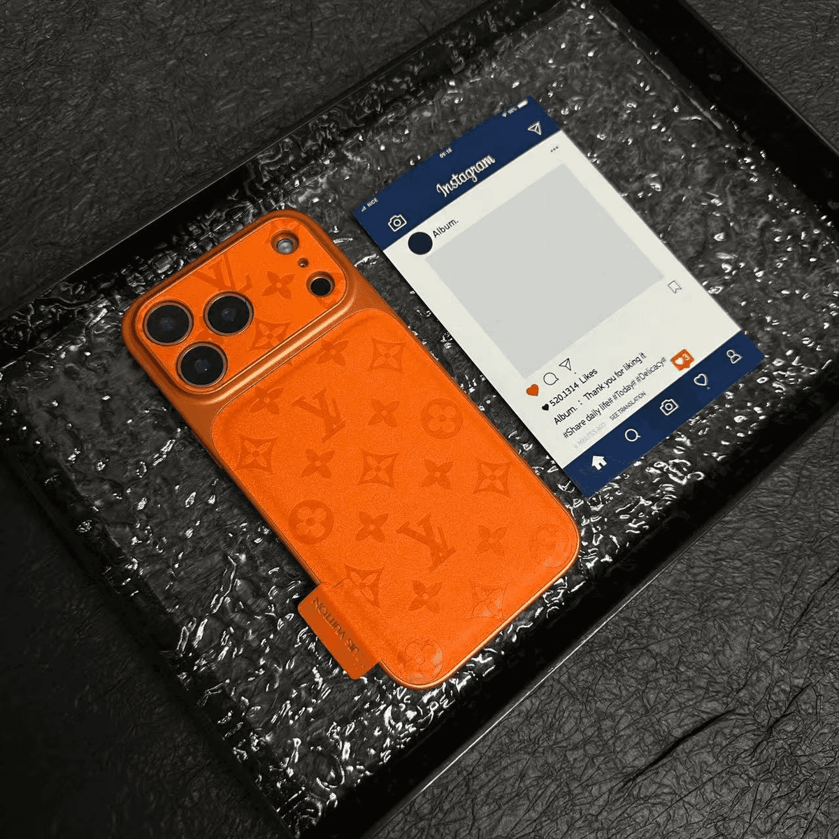 Premium Microfiber Leather iPhone Case