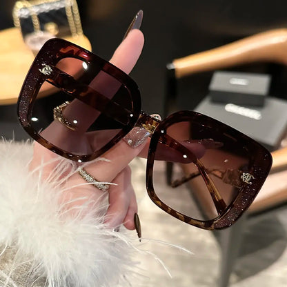 Ochelari de soare polarizați HD personalizați de lux pentru femei - protecție UV pentru șofat și călătorii