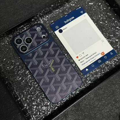 G-Y Stylish Embossed Texture Case for iPhone