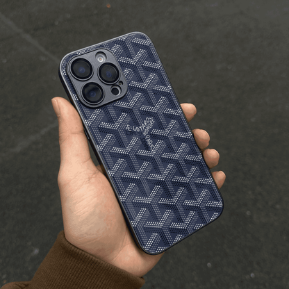 G-Y Luxury Geometric Monogram iPhone Case