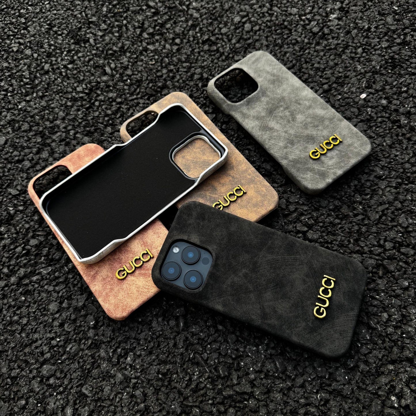 Classic Vintage Suede-Style iPhone Case