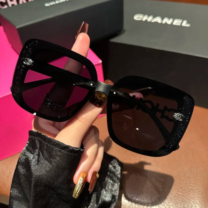 Óculos de sol polarizados HD de luxo personalizados para mulheres - Proteção UV para dirigir e viajar