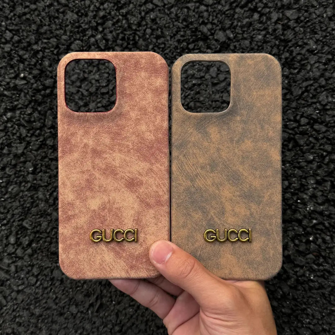 Classic Vintage Suede-Style iPhone Case