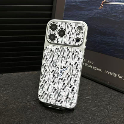G-Y Stylish Embossed Texture Case for iPhone
