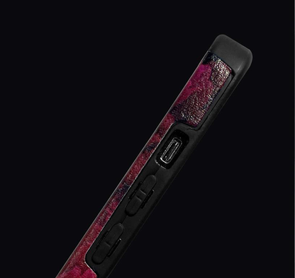 Luxury Velvet Rose Case for iPhone – Full-Lens Protection