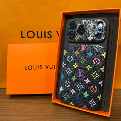 Luxury Multicolor Monogram iPhone Case