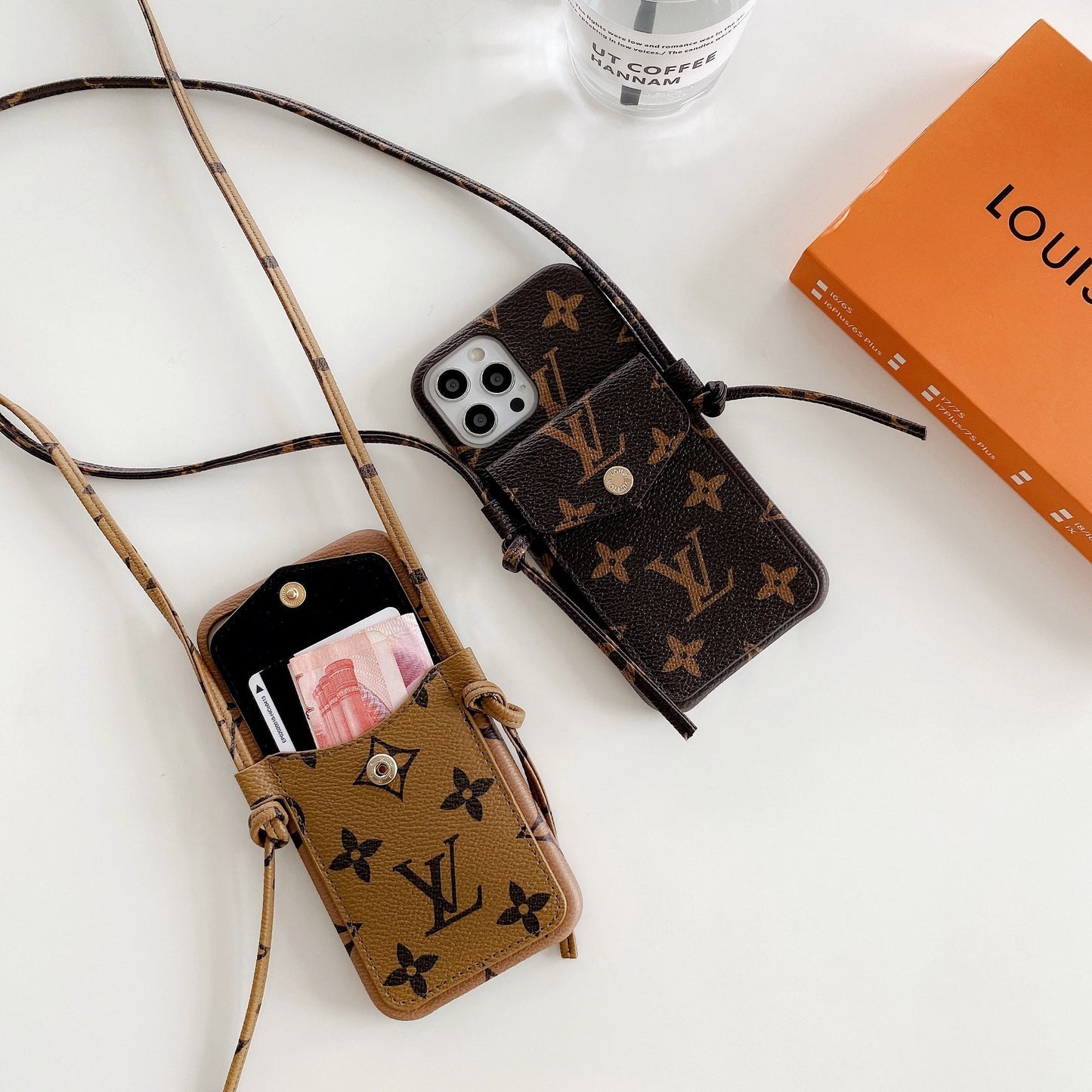 Lou Leather Chain iPhone Case