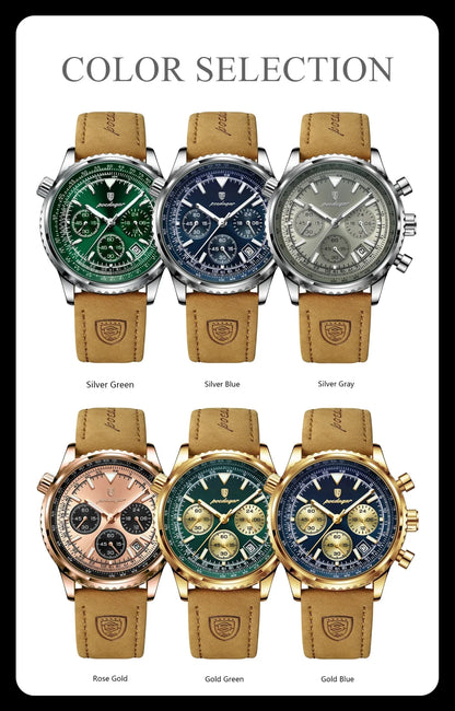 Mystic Veil Phantom Quartz – Illuminated Blackstone Luxury Watch