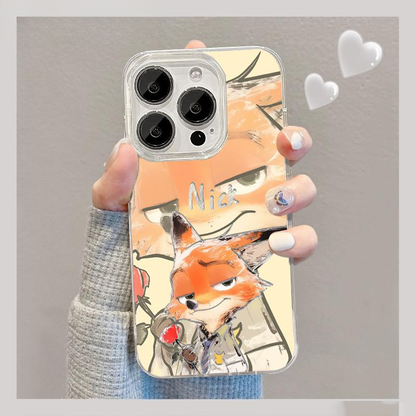 Zootopia-Inspired iPhone Case Set – Judy Hopps & Nick Wilde