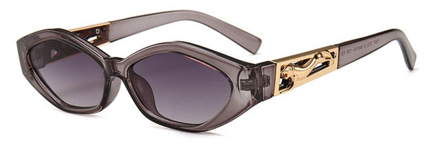 Shauna Diamond Sharp Fashion Metal Jumping Cheetah украшение моды женщины маленькие кошачьи глазные солнцезащитные очки