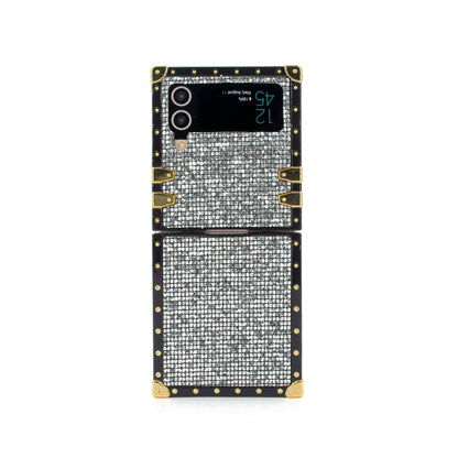 Capa quadrada para Samsung Galaxy Z Flip6/5/4/3 5G "Pérola do Taiti"